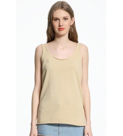 Beige Tank Top