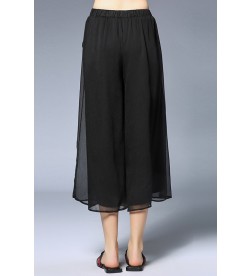 Black Wide Leg Pants