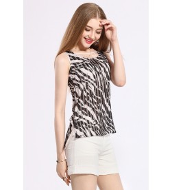 Leopard Print Lace Tank TOP